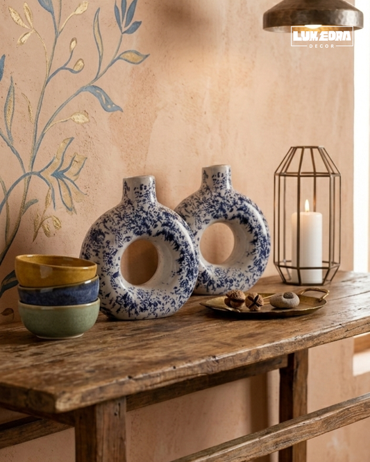 Nordic Halo Decor Vase