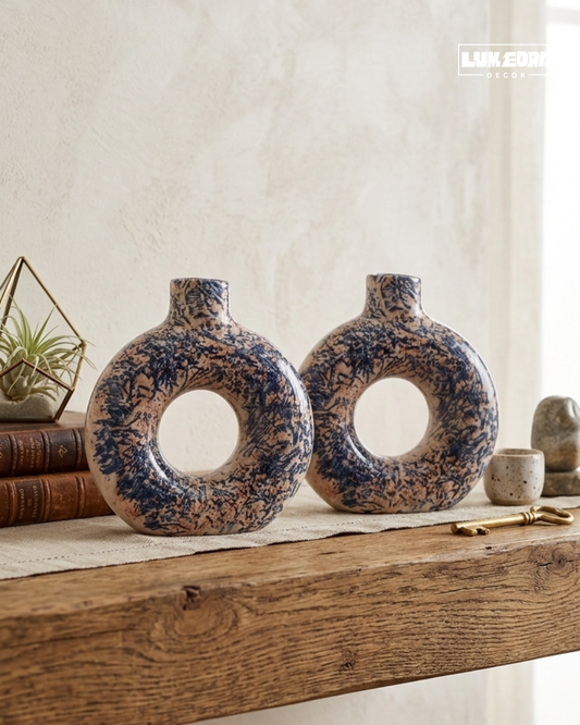 StoneLoop Decorative Vase Set
