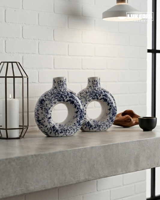 Nordic Halo Decor Vase