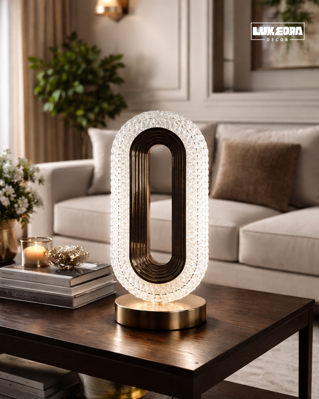 LumiLoop Modern Touch Lamp