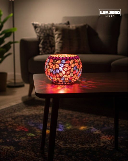 Aurora Mosaic Glow Lamp